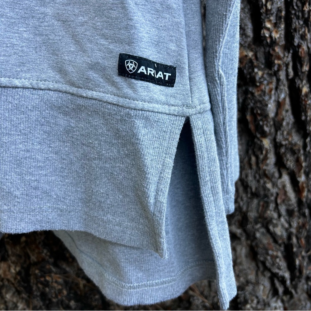 Ariat REAL Funnel Women’s Sweatshirt SZ:L - Picture 3 of 8